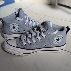 Converse Kids All Star Mid - Light Blue. M4/W6